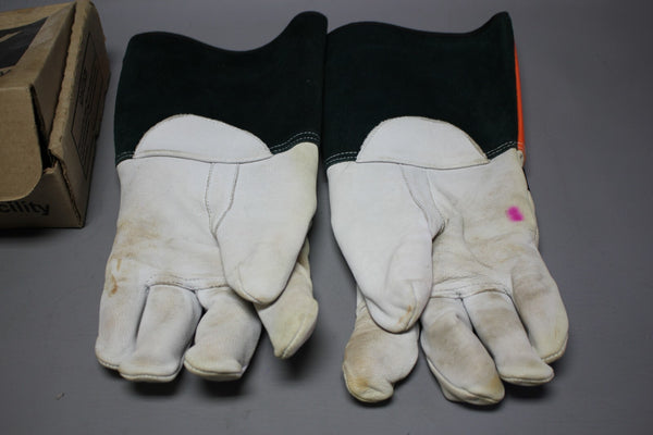 HONEYWELL SALISBURY LEATHER PROTECTED LINEMAN GLOVES  ILPG-5S