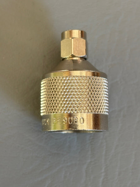 Pasternack PE9080 N Male to SMA Male RF Connector Adapter
