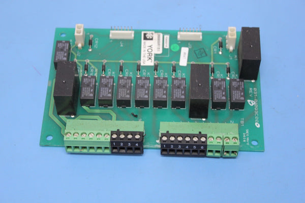 York Chiller Circuit Board 031-01093C000 Rev. B