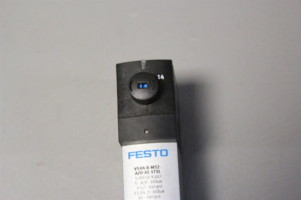 UNUSED FESTO SOLENOID VALVE VSVA-B-M52-AZD-A1-1T1L