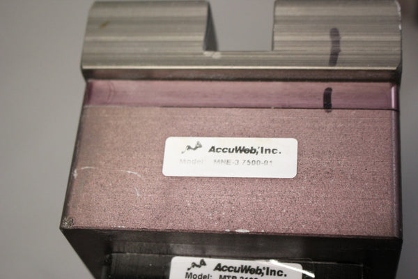 ACCUWEB MICRO 1000 WEB GUIDE SYSTEM W/CONTROLLER ACTUATOR AND SENSOR CTL 1000-02