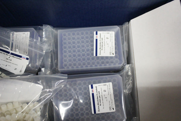 NEW BOX OF  24 x 96 QIAGEN ELUTION MICROTUBES CL WITH CAPS  19588