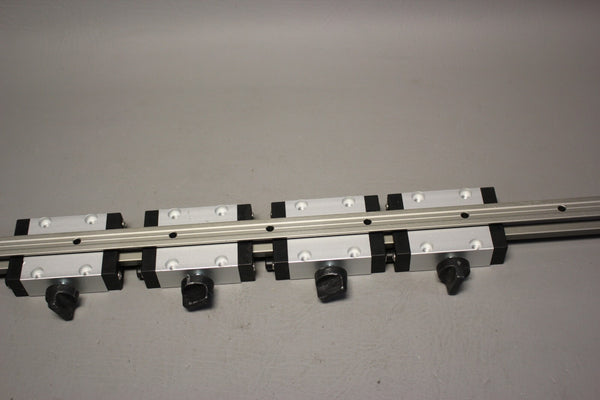 DRYLIN T LINEAR RAIL WITH BLOCKS