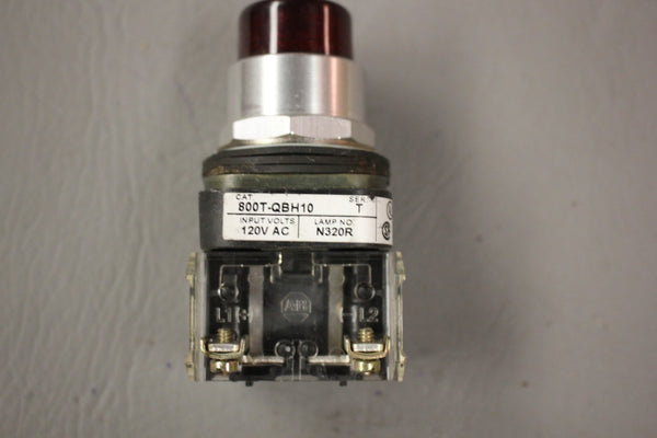 ALLEN BRADLEY PUSH BUTTON 800T-QBH10