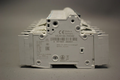 Lot of 8 SIEMENS CIRCUIT BREAKER 5SJ4130-7HG42