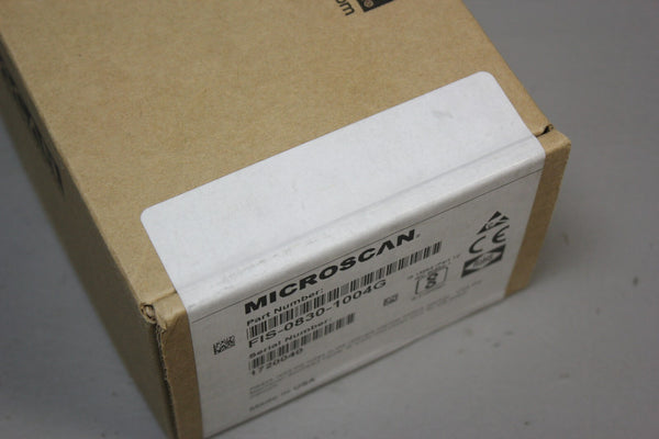 NEW MICROSCAN LASER BARCODE SCANNER	QX-830 & FIS-0830-1004G