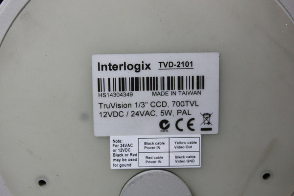 GE Interlogix TruVision Outdoor Dome Camera 700TVL TVD-2101