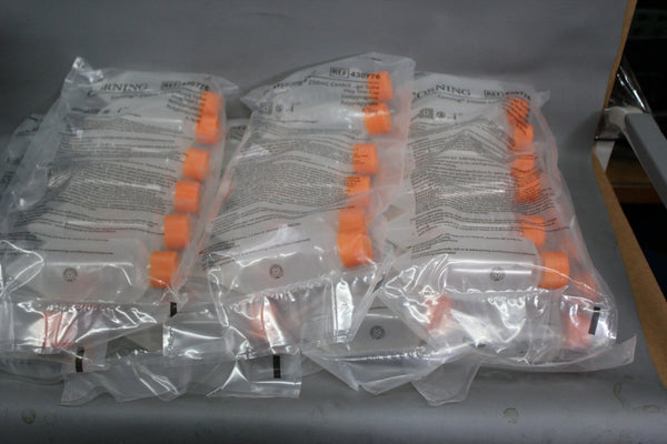 42 NEW CORNING 250ML POLYPROPYLENE CENTRIFUGE TUBES PLUG SEAL CAP 430776