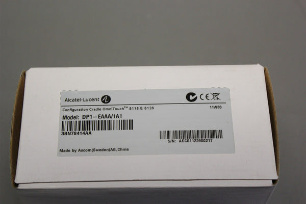NEW ALCATEL OMNITOUCH 8118 & 8128 CONFIGURATION CRADLE DP1-EAAA/1A1