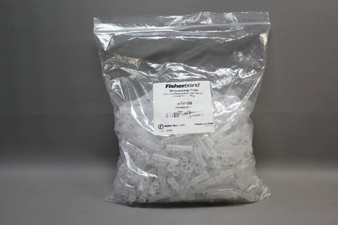 Fisherbrand 02-707-356 Microcentrifuge Tubes 0.5mL Free Standing Screw Caps