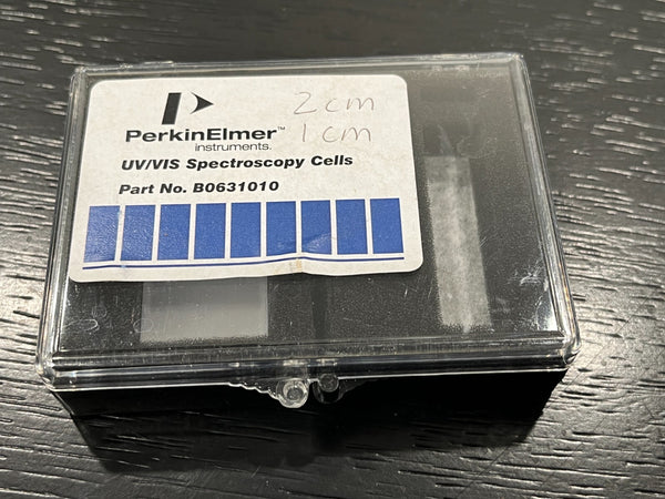 Perkin Elmer Spectroscopy Cell 20mm 2cm light path UV/VIS B0631010