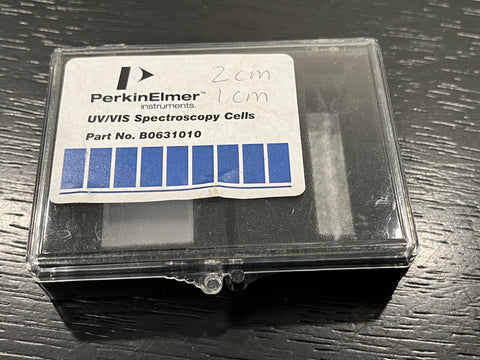 Perkin Elmer Spectroscopy Cell 20mm 2cm light path UV/VIS B0631010