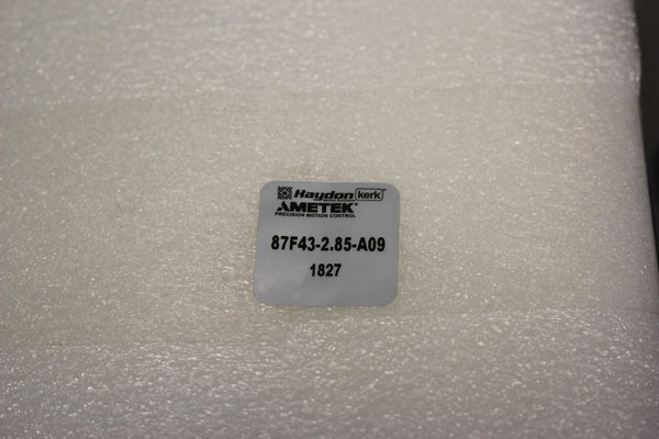 NEW AMETEK HYBRID STEPPER MOTOR/LIEAR ACTUATOR  87F43-2.85-A09