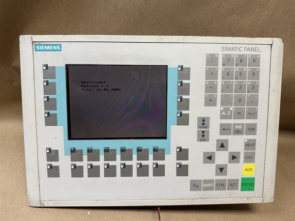 SIEMENS SIMATIC OPERATOR PANEL 6AV6 542-0CA10-0AX0