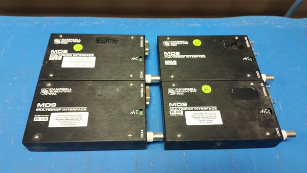4 Campbell Scientific MD9 Multidrop Interface