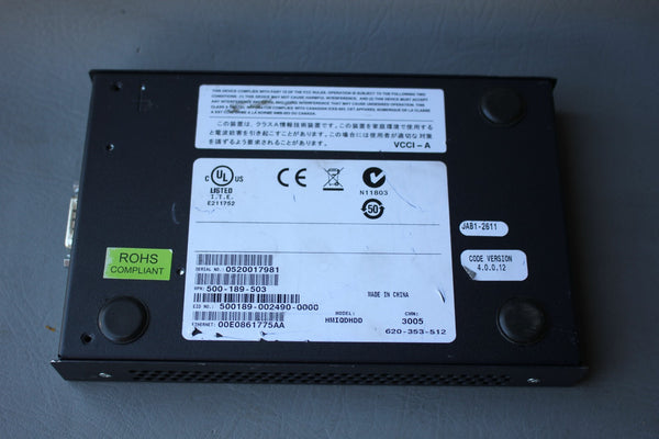 AVOCENT® HMIQSHDI KVM EXTENDER INTERFACE MODULE W/ CABLE & POWER 500-189-503