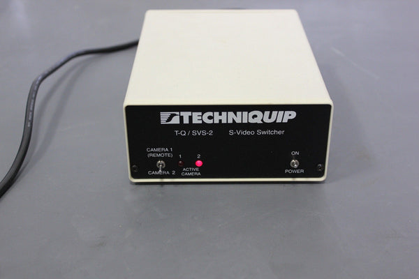 TECHNIQUIP T-Q/SVS-2 2PORT SUPER S-VIDEO SWITCHER 