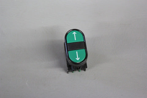ALLEN BRADLEY MOMENTARY GREEN ARROW UP & DOWN PUSHBUTTON SWITCH
