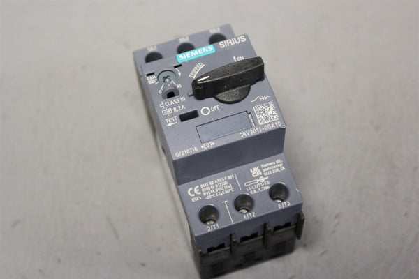 Unused SIEMENS CIRCUIT BREAKER 3RV2011-0GA10