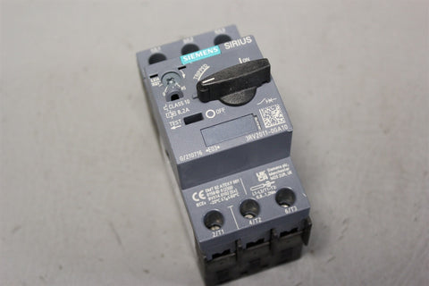 Unused SIEMENS CIRCUIT BREAKER 3RV2011-0GA10