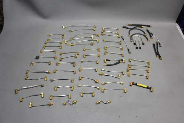 LOT OF 62 MISC. RF MICROWAVE CABLES