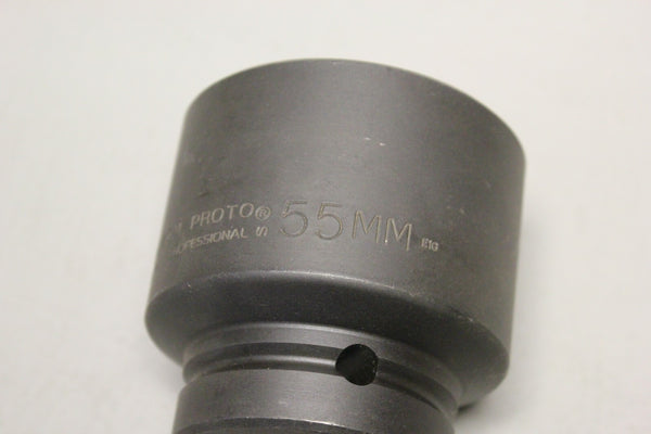 UNUSED PROTO 10055M 55MM IMPACT SOCKET