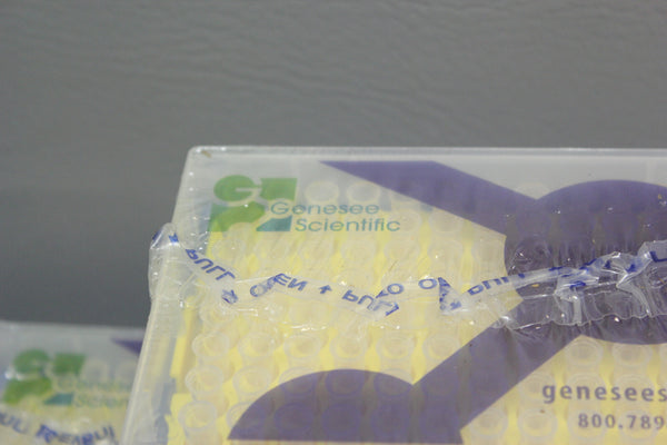 LOT OF 5 RACKS GENESEE SCIENTIFIC 20 UL BARRIER PIPET TIP LOW BINDING 23-404