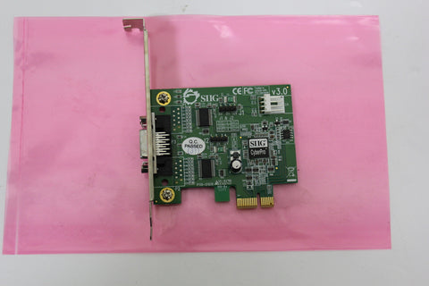 SIIG CYBERPRO INTERFACE CARD PCI-EXPRESS