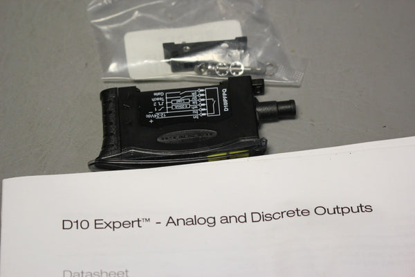 NEW BANNER FIBER OPTIC EXPERT SENSOR D10IPFPQ