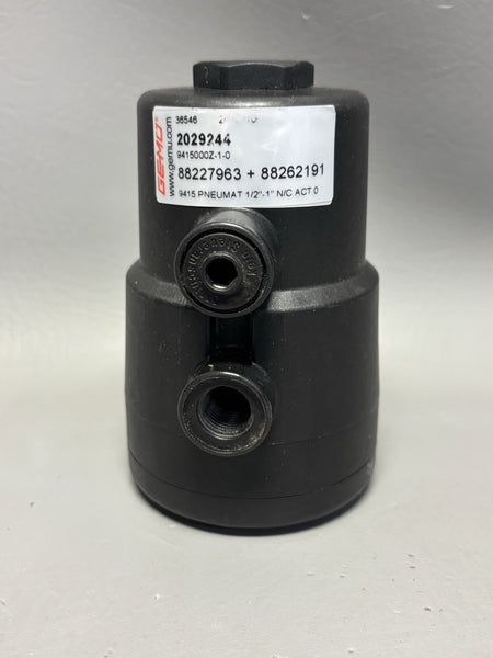 GEMU DIAPHRAGM VALVE 9415000Z-1-0 2029244 PNEUMATIC 1/2"-1"