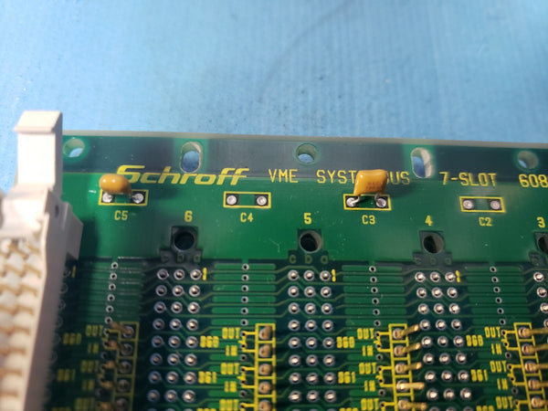 Schroff VME Systembus 7 Slot Backplane 60800-377