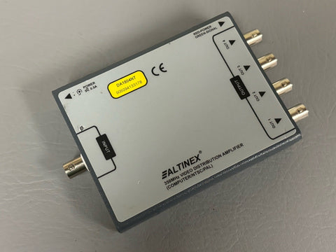 ALTINEX 350MHz Video Distribution  Amplifier DA1804NT 4 Outputs