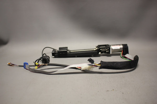 MISUMI LX20 LINEAR STAGE ACTUATOR W/ MAXON 305658 MOTOR HEDL-5540