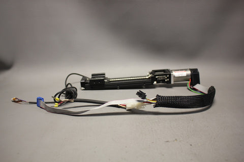 MISUMI LX20 LINEAR STAGE ACTUATOR W/ MAXON 305658 MOTOR HEDL-5540