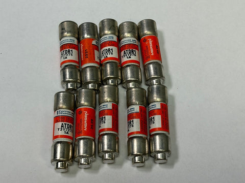 10- Mersen Ferraz Shawmut  ATDR1 1A 600V TIME DELAY Fuse Class CC no box