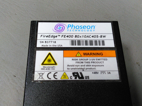 PHOSEON FIRE EDGE UV LED CURING LAMP FE400