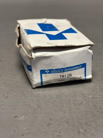 5- Ferraz Shawmut TR12R Duel Element Time Delay Fuse 12A 250V