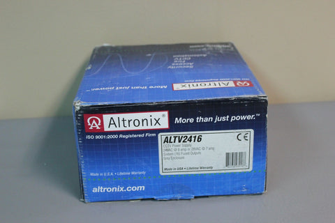 Altronix CCTV Camera Power Supply ALTV2416 24VAC 28VAC 