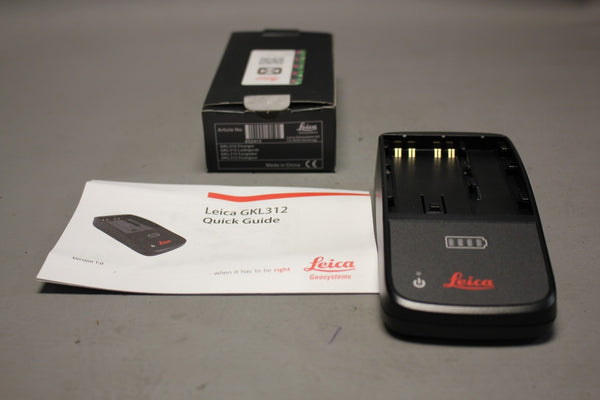 NEW LEICA SINGLE BATTERY CHARGER GKL312