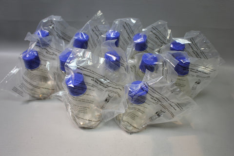 12- TRIFOREST 125mL PC Graduated Erlenmeyer Shaker Flask DuoCap FPC0125S