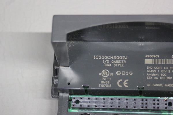 GE FANUC VERSAMAX PLC MODULE WITH CARRIER IC200MDL940E IC200CHS002J
