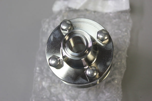 NEW BURKERT TRI-CLAMP SS DN10 LINE INSPECTION FULL VIEW SIGHT GLASS BBS-3F