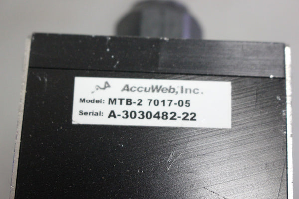 ACCUWEB LINEAR ACTUATOR MTB-2 7017-03 MTR 3131-01    (A4)
