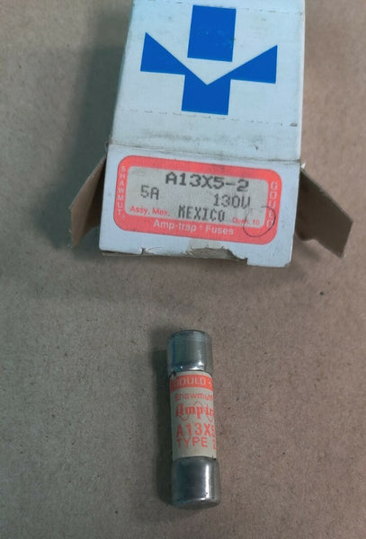 10X Gould Sawmut Fuses A13X5-2 NEW 