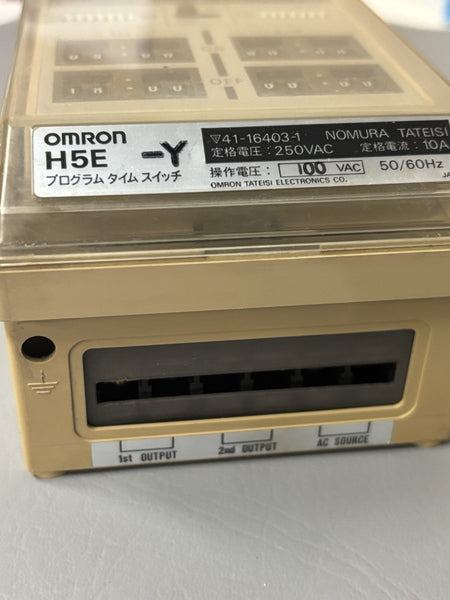 Omron H5e-Y Timer 100V 41-16403-1
