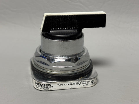 SIEMENS 52SB2EDB SELECTOR SWITCH CONTROL
