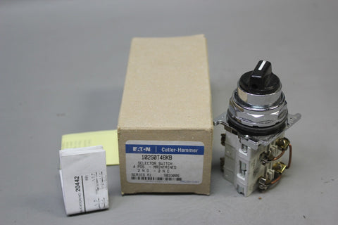 NEW EATON SELECTOR SWITCH   10250T46KB