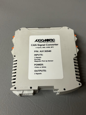 Axiomatic Can Signal Converter 4 Input SAE J1939 AX130540