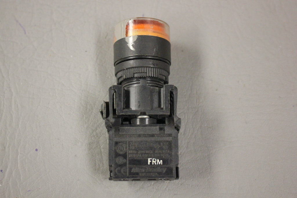 ALLEN BRADLEY RED ILLUMINATED PUSH BUTTON 800E-4D0 SER A