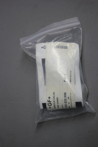 NEW +GF+ PVDF CORROSION RESISTANT NEEDLE VALVE 155.522.556